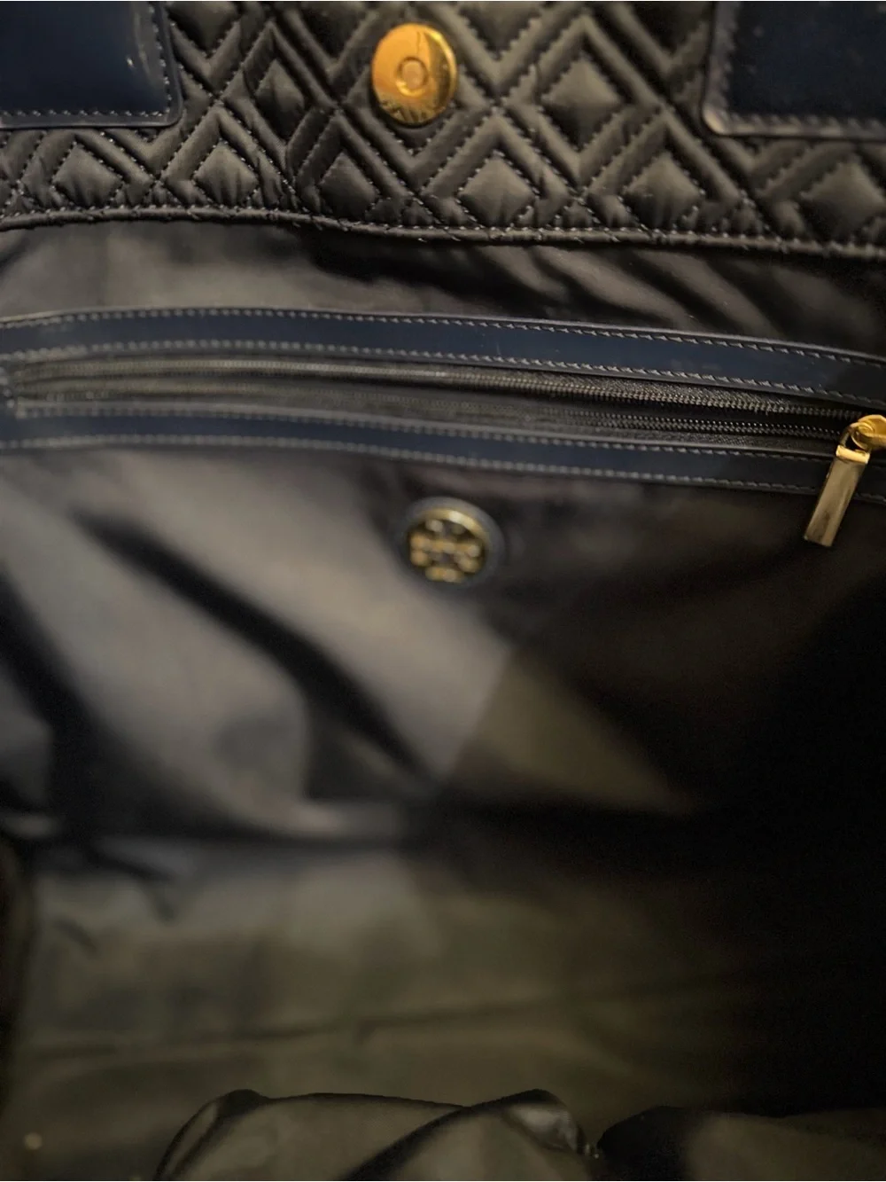 💥 STUNNING EXCELLENT USED CONDITION! Tory Burch Ella Quilted Diamond Tote 💥